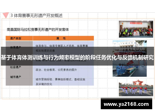 基于体育体测训练与行为频率模型的阶段任务优化与反馈机制研究